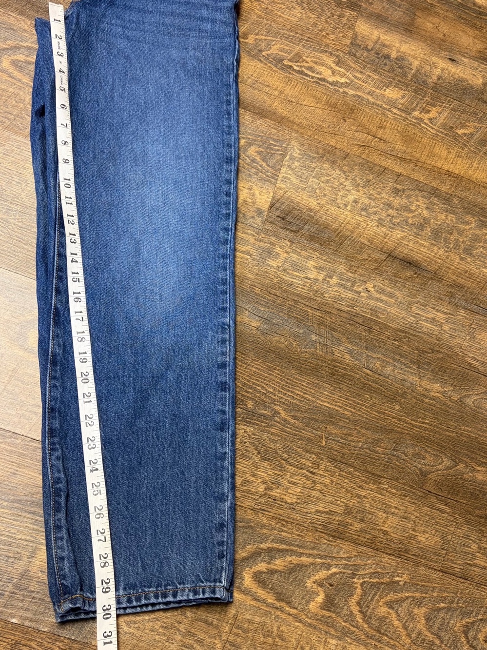 Levi's '94 Baggy Blue Denim Jeans Women's 26 Cotton - Picture 10 of 12